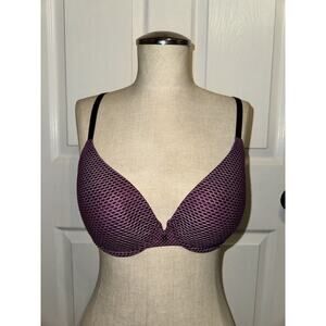 Victoria’s Secret‎ Uplift Semi Demi Bra Purple Size 36B